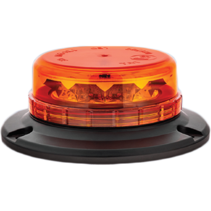 Girofar auto LED de mica inaltime - prindere fixa in 3 puncte